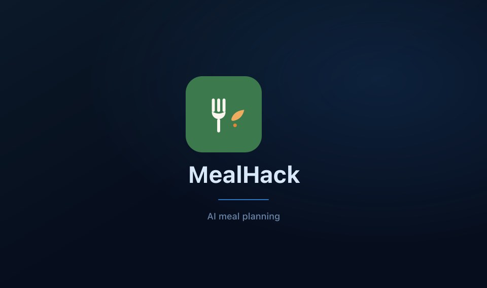 MealHack screenshot
